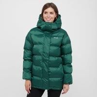 Regatta Orla Kiely Oversized Quilted Jacket Eden Rain Cloud Emerald, Size: 16 - Sale