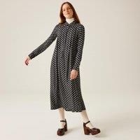 Regatta Orla Kiely Winter Dress Clover Black, Size: 8