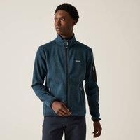 Regatta Newhill Mens Full Zip Fleece Moonlight Denim