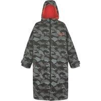 Regatta Mens Waterproof Robe Adults Grey/Black Cam L/XL