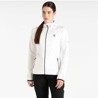 Dare2B Womens Density Core Stretch Midlayer, Cream, 16 EU