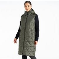 Dare 2b Womens Distinguish Longline Padded Bodywarmer Gilet