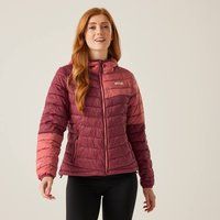 Regatta Women's Purple and Pink Colour Block Hillpack II Hooded Jacket, Size: 10