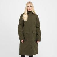 Women's Yarli Waterproof Longline Jacket, Khaki