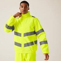 Regatta Professional Mens Pro Contract Dover Hi-Vis Jacket (S) (Yellow)