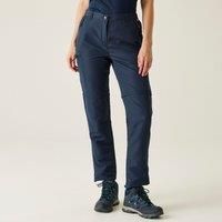 Regatta Women's Water-repellent Chaska III Zip Off Walking Trousers Navy, Size: 8 S