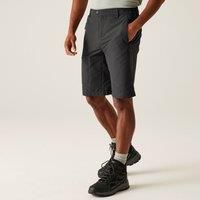 Regatta Mens Highton Long Shorts, Water Repellent & Multi Pocketed Outdoor Active Walking Shorts - Perfect for Hiking & Camping Grey