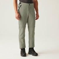 Regatta Men's Water-repellent Leesville III Zip Off Walking Trousers Golden Sand, Size: 33 R