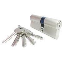 Smith & Locke 6-Pin Double Cylinder Lock 45-45 (90mm) Satin Nickel (729TE)