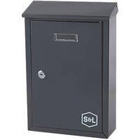 Smith & Locke Post Box Grey Gloss (527PY)