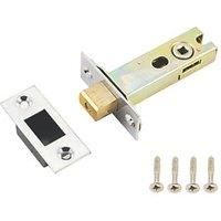 Smith & Locke Nickel Tubular WC Deadbolt 76mm Case - 57mm Backset (314PX)