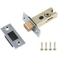 Smith & Locke Chrome Tubular WC Deadbolt 64mm Case - 45mm Backset (613PX)