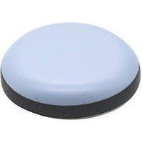 Grey Round Self-Adhesive Glides 25mm x 25mm 60 Pack (415XG)