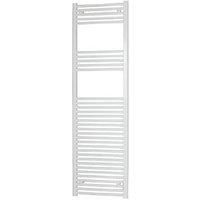 Flomasta Curved Towel Radiator 1800mm x 500mm White 2675BTU (245RV)