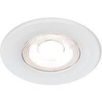 LAP Fixed Fire Rated LED Smart Downlight Matt White 4.7W 520lm (518FM)