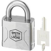 Smith & Locke Steel Water-Resistant Padlock 55mm (359FA)