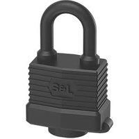 Smith & Locke Laminated Steel Closed Shackle Padlock 40mm (700FC)