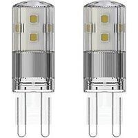 LAP G9 Capsule LED Light Bulb 300lm 2.6W 220-240V 2 Pack (893HA)