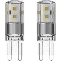 LAP G9 Capsule LED Light Bulb 300lm 2.6W 220-240V 2 Pack (172HA)