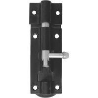Smith & Locke Tower Gate Bolt Black 76mm (536VE)