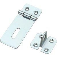 Smith & Locke Hasp & Staple Silver Zinc-Plated 90mm (822VE)