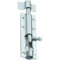 Smith & Locke Tower Gate Bolt Silver 102mm (678VE)