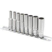 Magnusson 1/4" Drive Socket Rail Set 8 Pieces (698XX)