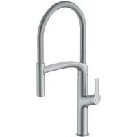Swirl Boyne Pull-Out Spray Mixer Kitchen Tap Stainless Steel-Effect (714YT)