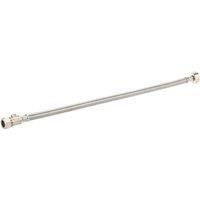 Essentials Flexible Tap Connector with Isolating Valve 15mm x 3/4 x 500mm (993YT)