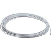 Flomasta Push-Fit PB Layflat Pipe 10mm x 25m White (663CH)