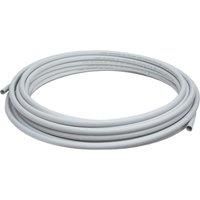 Flomasta Push-Fit PB Layflat Pipe 22mm x 25m White (469CH)