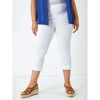 Cropped Stretch Trouser - Ladies Roman Curve Women