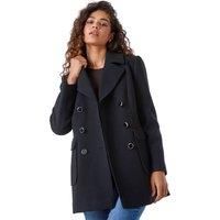 Double Breasted Longline Coat