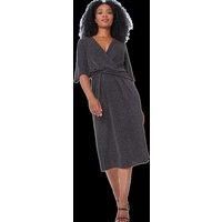 Petite Sparkle Stretch Mini Dress - Ladies Roman Originals Women