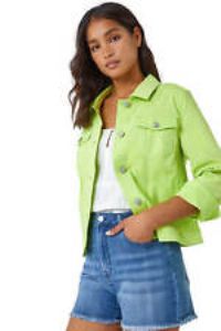 Roman Originals Stretch Pocket Detail Jacket for Women UK - Ladies