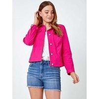 Roman Originals Stretch Pocket Detail Jacket for Women UK - Ladies