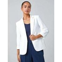 Roman Petite Classic Stretch Blazer 8 female