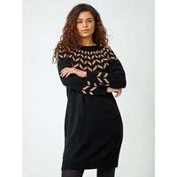 Roman Animal Print Jumper Dress for Women UK - Ladies