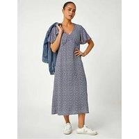Ladies Cotton Dressing Gown size 14 - John Lewis NEW