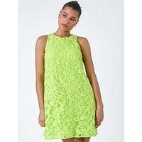 Roman Lace Swing Dress 10 female