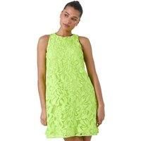 Roman Lace Swing Dress 14 female