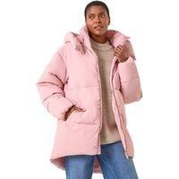 Roman Oversized Padded Hooded Coat 18 female