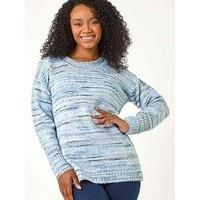 Roman Petite Space Dye Knitted Jumper 10 female