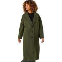 Roman Longline Single Breasted Coat 12 female