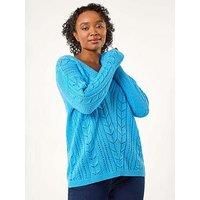 Roman Petite V-Neck Knit Jumper 12 female