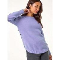 Roman Textured Curved Hem Jumper 20 female
