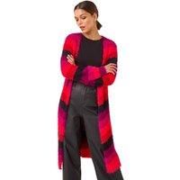 Roman Originals Chevy Eyelash Knit Cardigan For Women UK - Ladies Autumn Winter