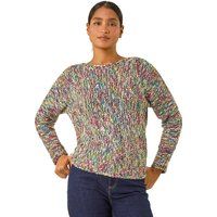 Roman Women's Batwing Tape Yarn Jumper | Size: 18
