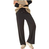 Roman Women's Wide Leg Ponte Trousers in Black | Size: 20