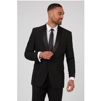 Racing Green Regular Fit Black Shawl Tuxedo Men's Suit Jacket